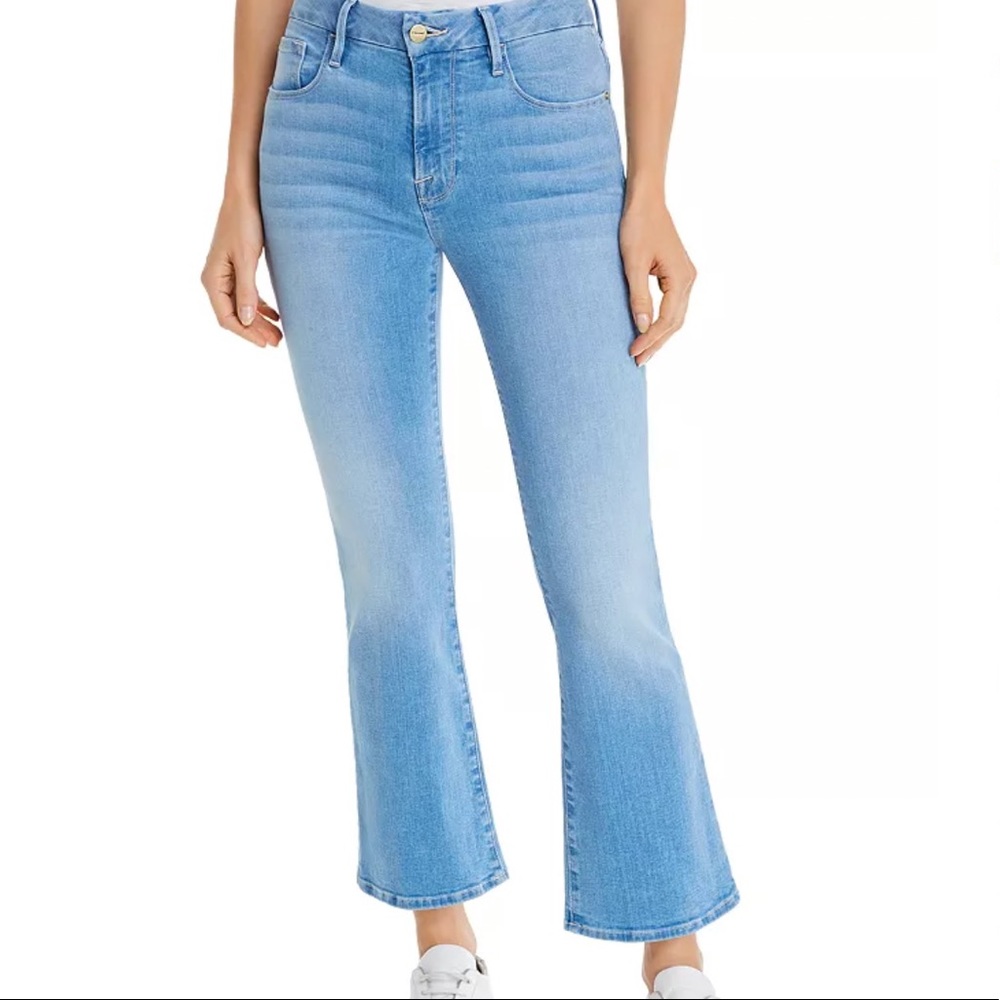 Frame Le Crop Mini Boot Cut Jeans